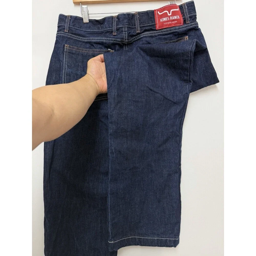 Kimes Ranch Men's Jeans Dillon 35x32 Mid Rise Relaxed Boot Cut Made in the USA - Picture 14 of 16